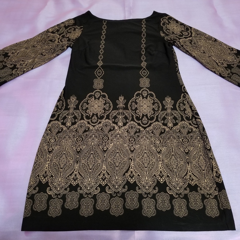 Black tunic dress
